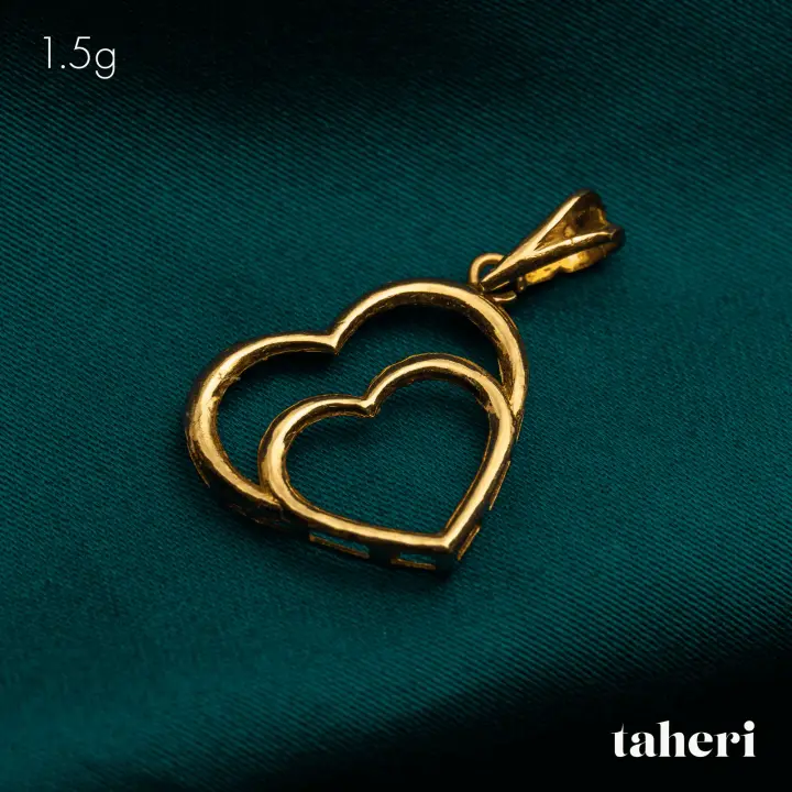 21k Yellow Gold Locket design 221 by TAHERI