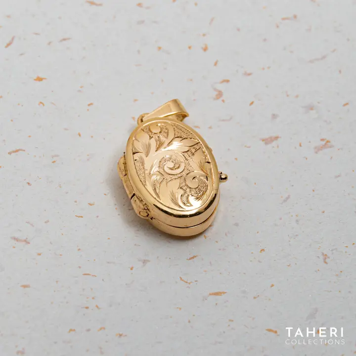 21k Yellow Gold Taweez design 27 by TAHERI