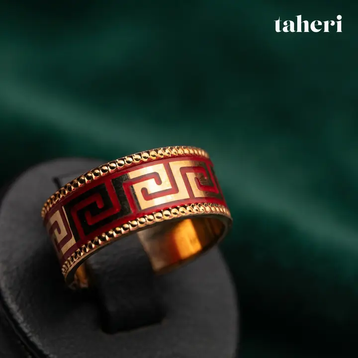 Yellow Gold Band design 56 by TAHERI