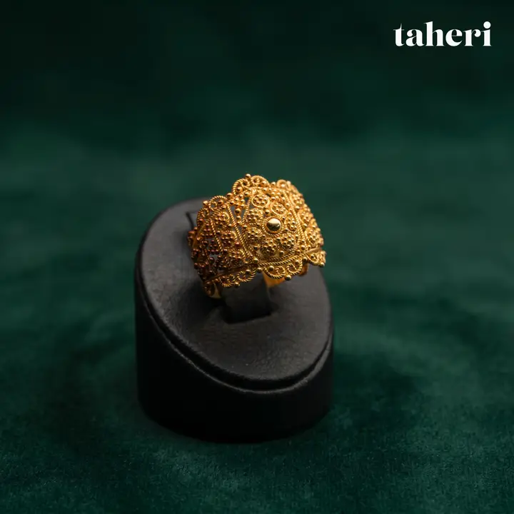 Yellow Gold Band design 78 by TAHERI