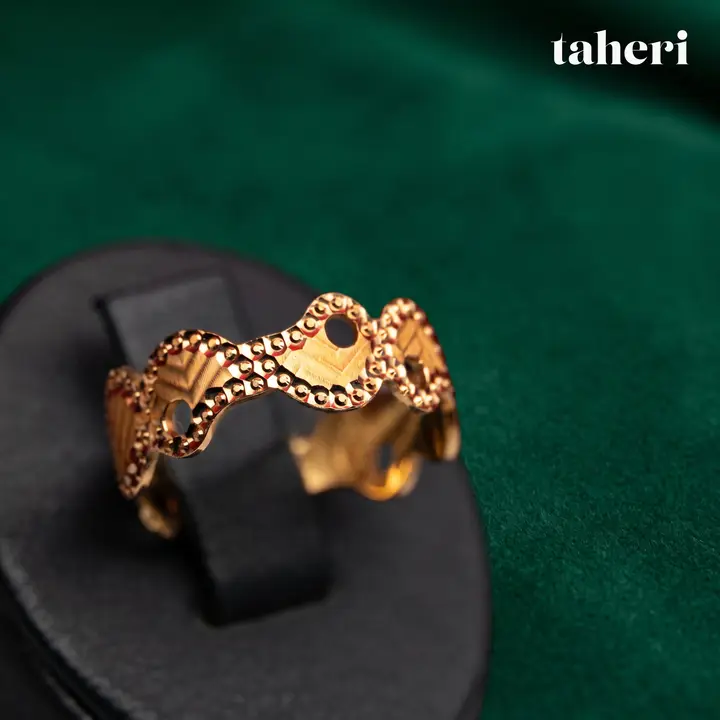Yellow Gold Band design 93 by TAHERI