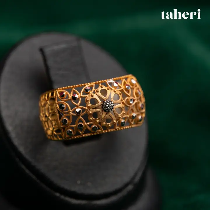 Yellow Gold Band design 97 by TAHERI