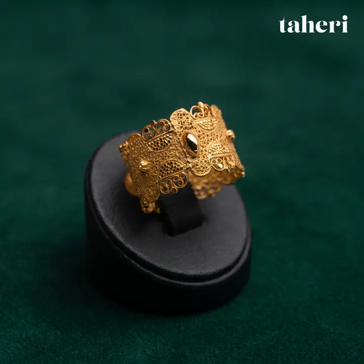 Yellow Gold Band design 127 by TAHERI