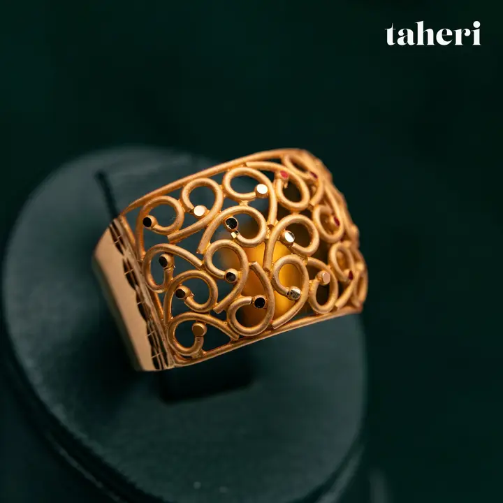 Yellow Gold Band design 134 by TAHERI