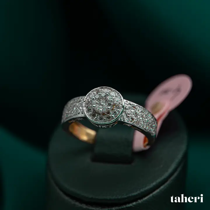 Two-Tone Diamond Ring design 54 by TAHERI