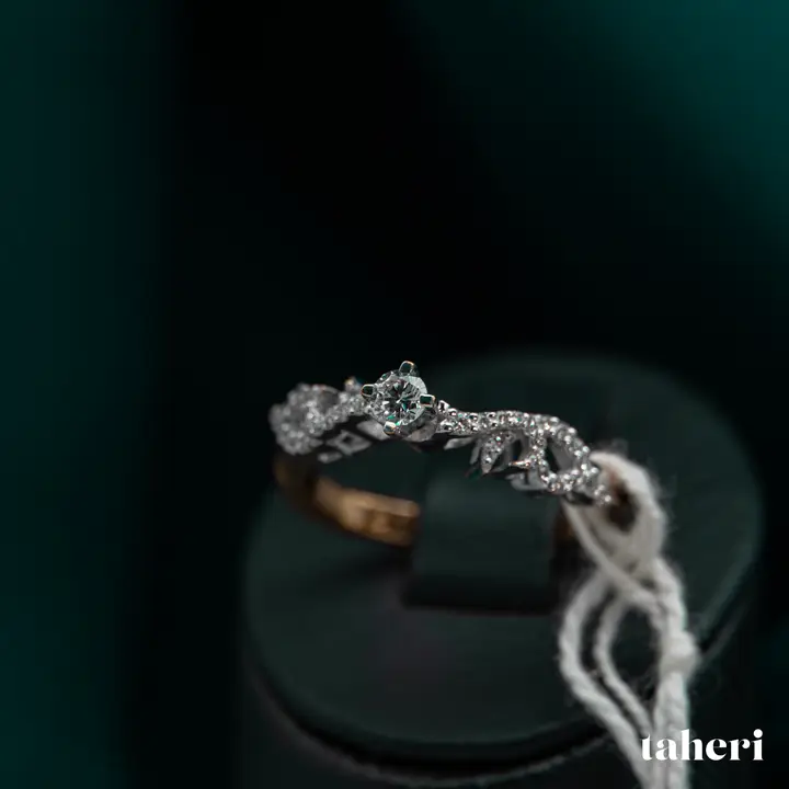Two-Tone Diamond Ring design 55 by TAHERI