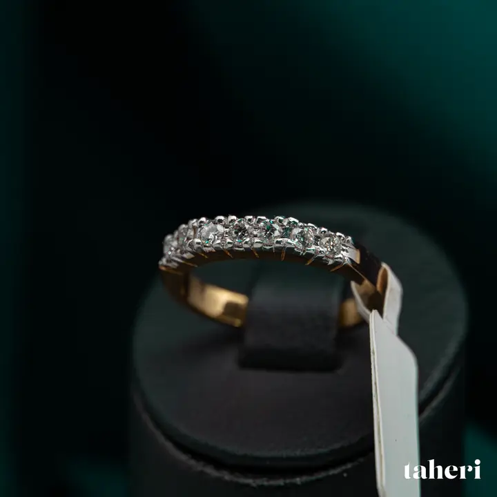 Two-Tone Diamond Ring design 58 by TAHERI