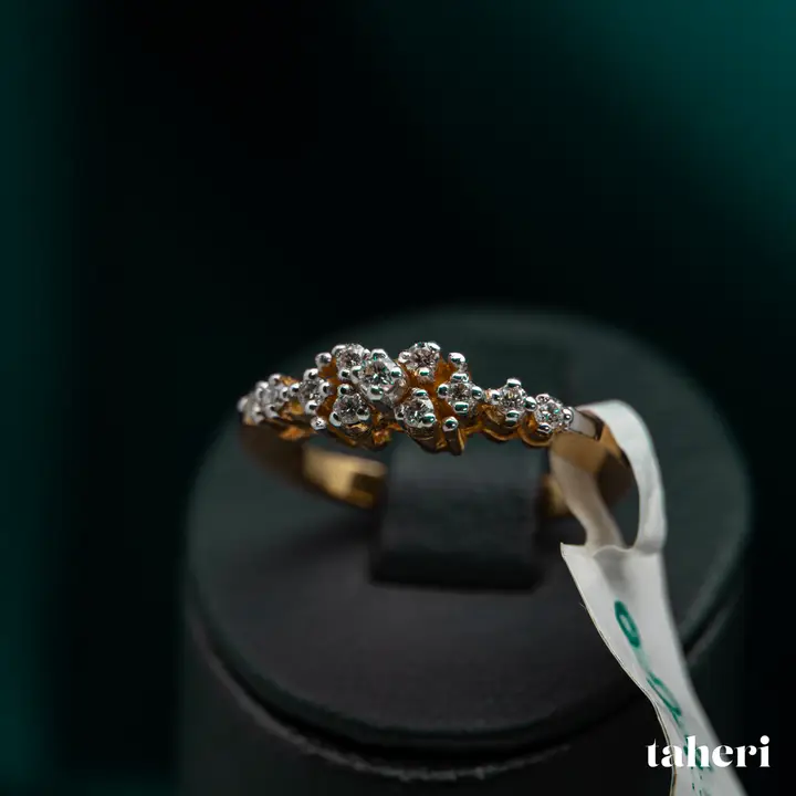 Two-Tone Diamond Ring design 60 by TAHERI
