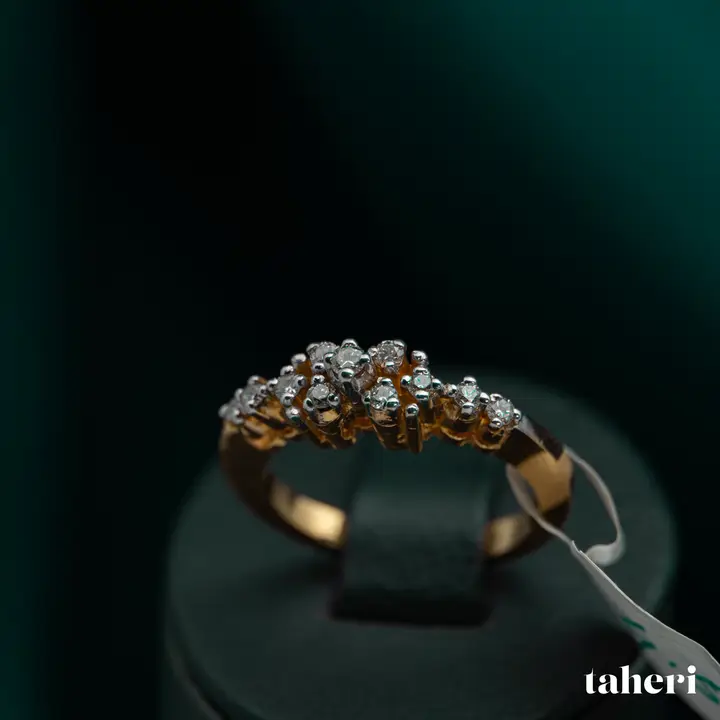 Two-Tone Diamond Ring design 61 by TAHERI