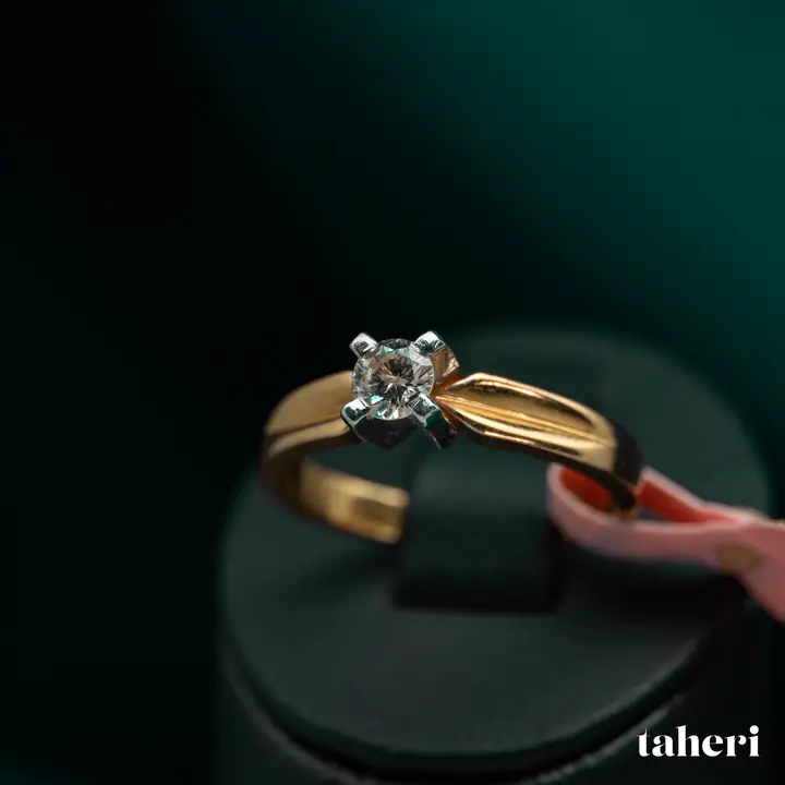 Two-Tone Diamond Ring design 63 by TAHERI