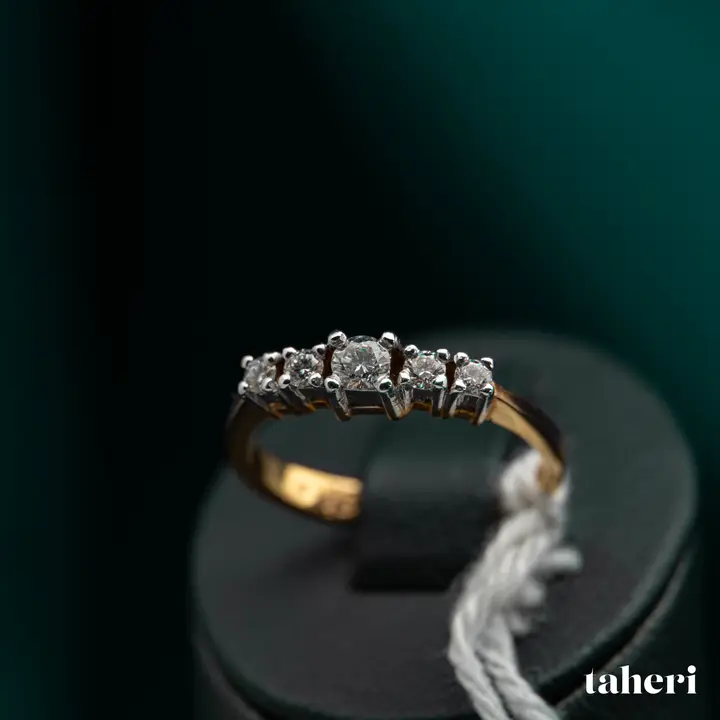Two-Tone Diamond Ring design 65 by TAHERI