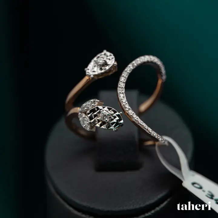 Two-Tone Diamond Ring design 66 by TAHERI
