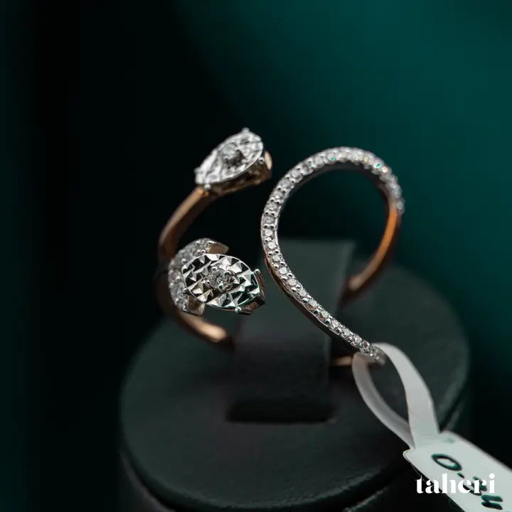 Two-Tone Diamond Ring design 68 by TAHERI