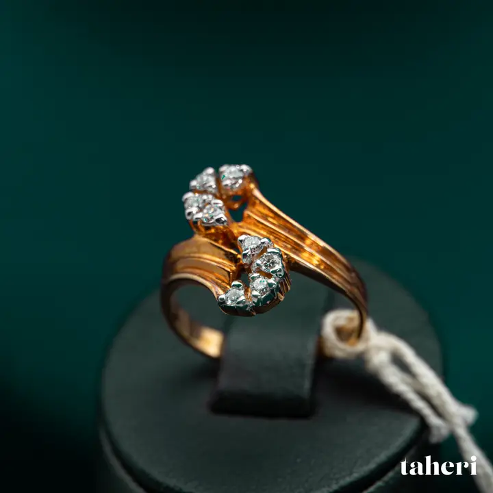 Two-Tone Diamond Ring design 158 by TAHERI
