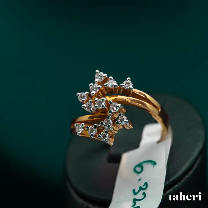 Two-Tone Diamond Ring design 159 by TAHERI