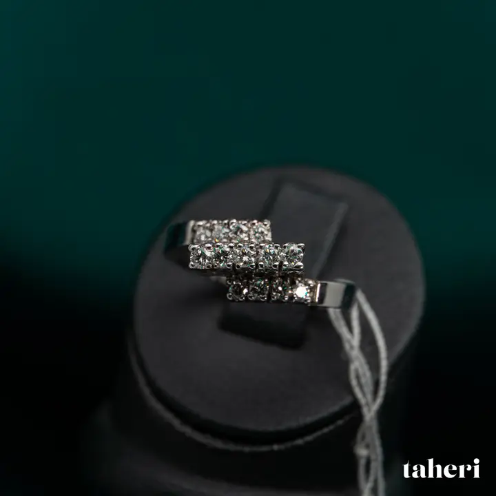 White Gold Diamond Ring design 161 by TAHERI