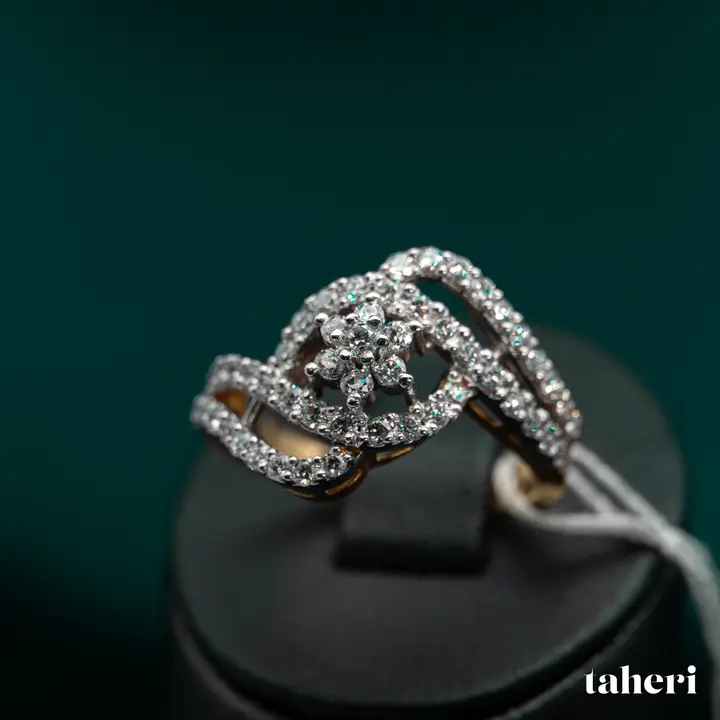 Two-Tone Diamond Ring design 165 by TAHERI