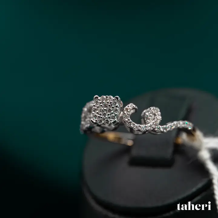 Two-Tone Diamond Ring design 168 by TAHERI