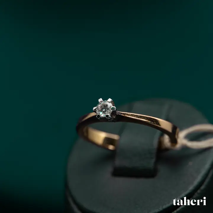 Two-Tone Diamond Ring design 169 by TAHERI