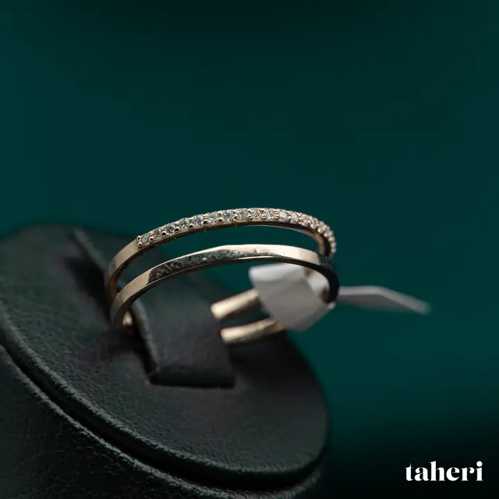 Yellow Gold Diamond Ring design 177 by TAHERI