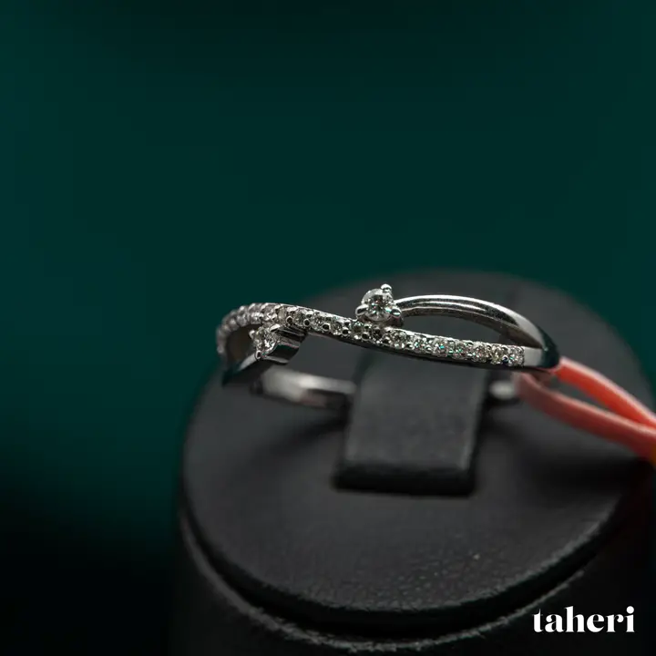 White Gold Diamond Ring design 197 by TAHERI