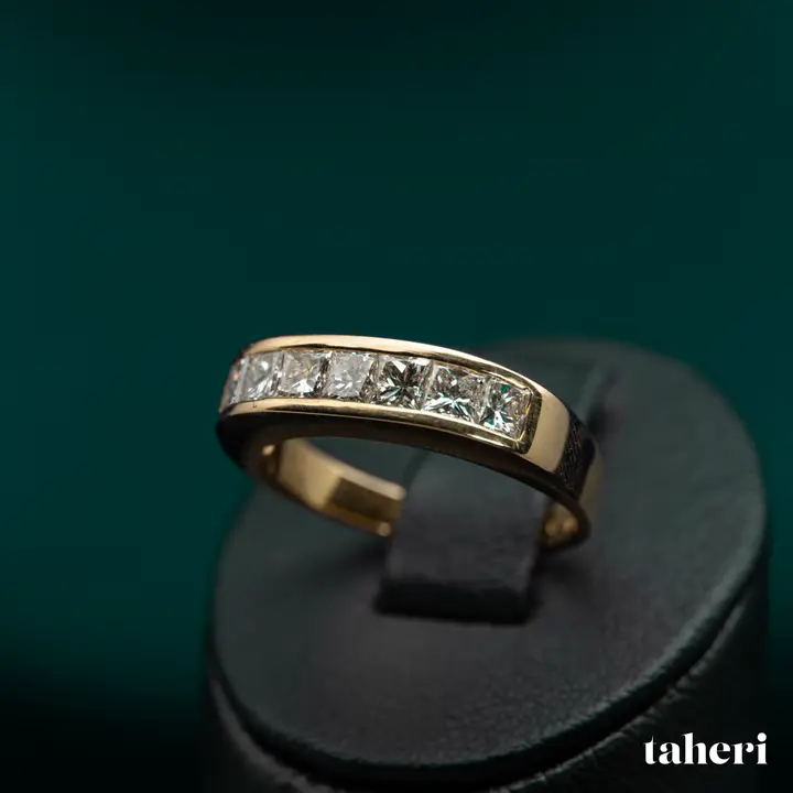 Yellow Gold Diamond Ring design 209 by TAHERI