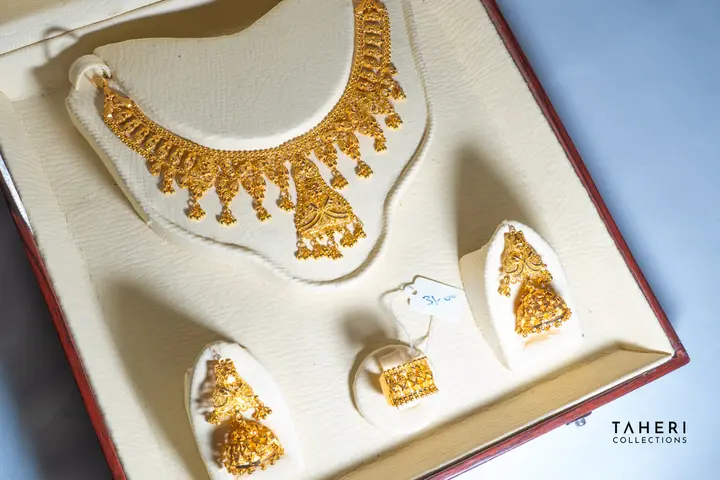 Yellow Gold Gold Set design 53 by TAHERI