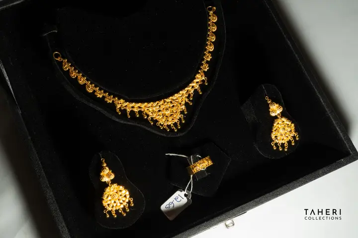Yellow Gold Gold Set design 55 by TAHERI