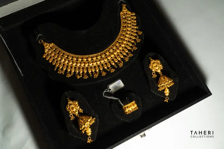 Yellow Gold Gold Set design 58 by TAHERI