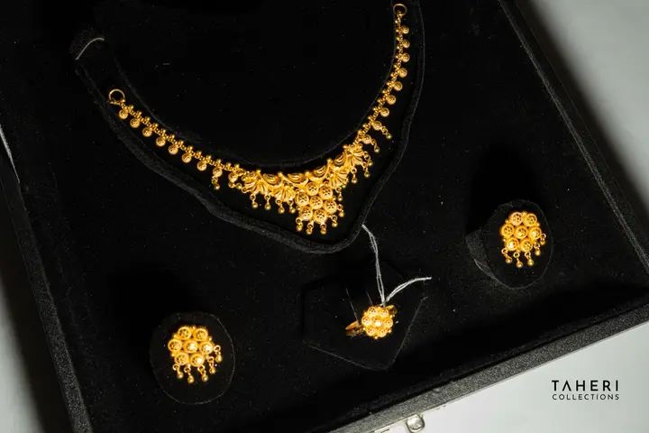 Yellow Gold Gold Set design 59 by TAHERI