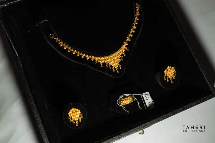 Yellow Gold Gold Set design 60 by TAHERI