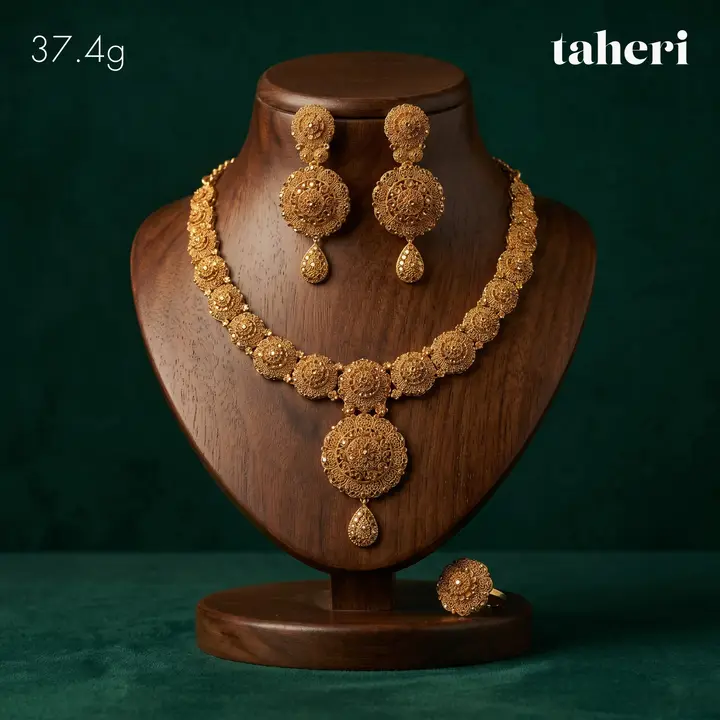 Yellow Gold Gold Set design 66 by TAHERI