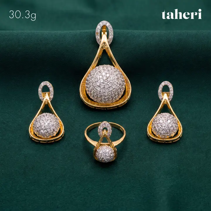 Locket sets without Bangle design 127 by TAHERI