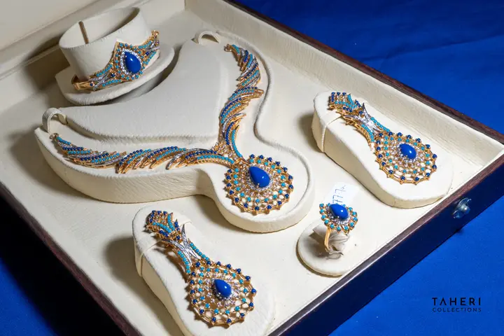 Two-Tone Stone Set design 65 by TAHERI