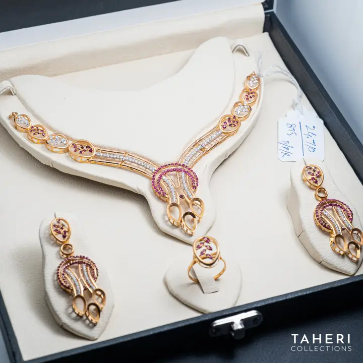 Two-Tone Stone Set design 71 by TAHERI
