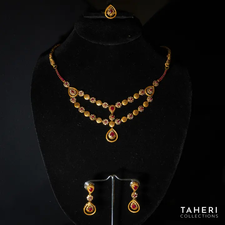 Yellow Gold Stone Set design 76 by TAHERI
