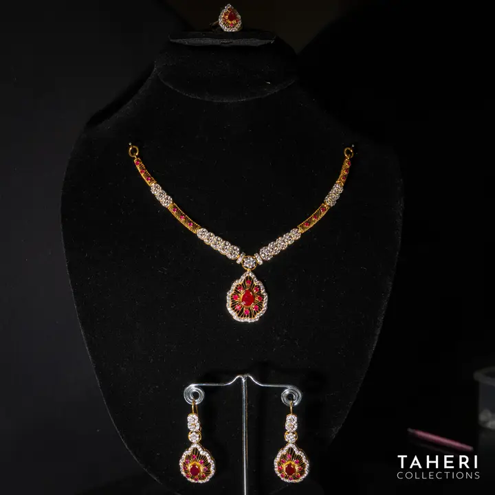 Two-Tone Stone Set design 78 by TAHERI