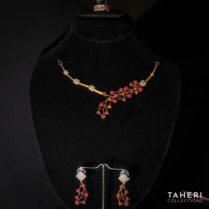 Yellow Gold Stone Set design 81 by TAHERI