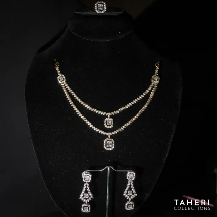 White Gold Stone Set design 82 by TAHERI