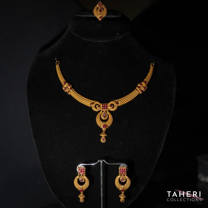 Yellow Gold Stone Set design 83 by TAHERI