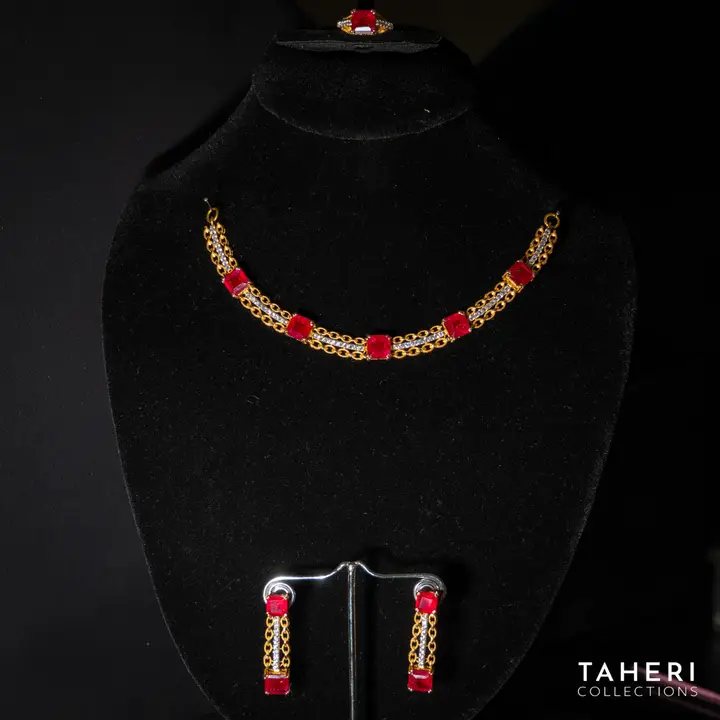 Two-Tone Stone Set design 84 by TAHERI