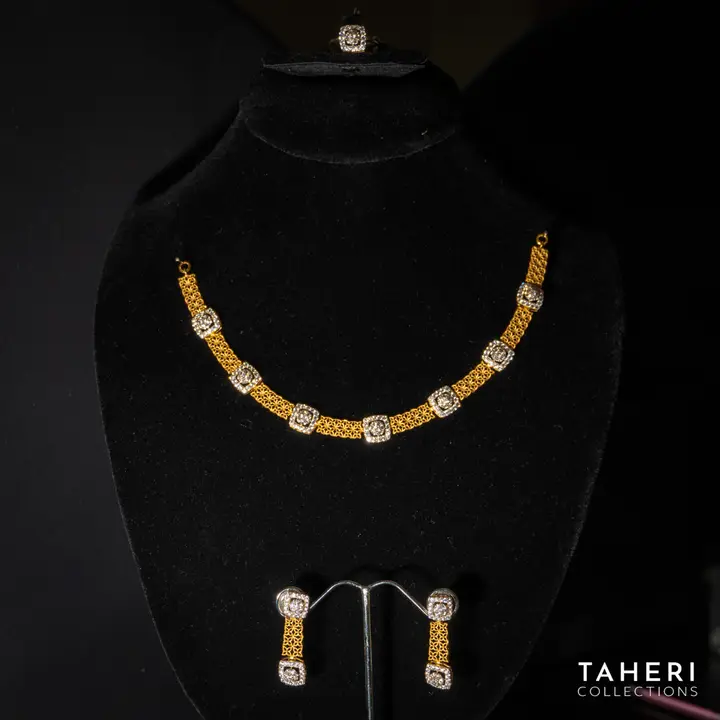 Two-Tone Stone Set design 88 by TAHERI