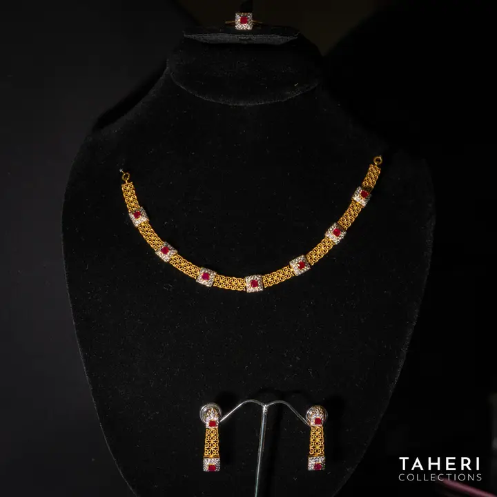 Two-Tone Stone Set design 89 by TAHERI