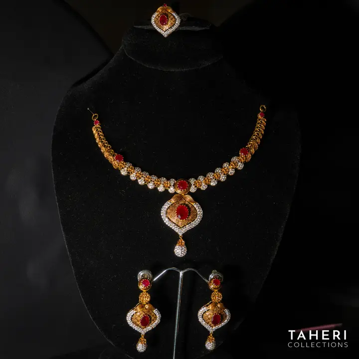Two-Tone Stone Set design 90 by TAHERI
