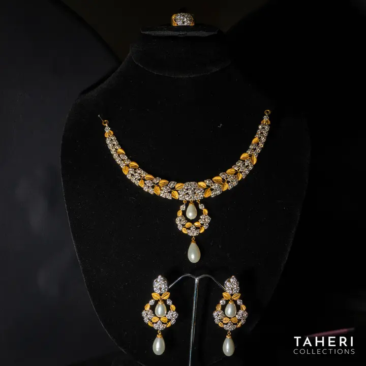 Two-Tone Stone Set design 92 by TAHERI