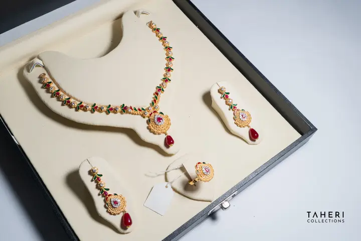 Yellow Gold Stone Set design 97 by TAHERI