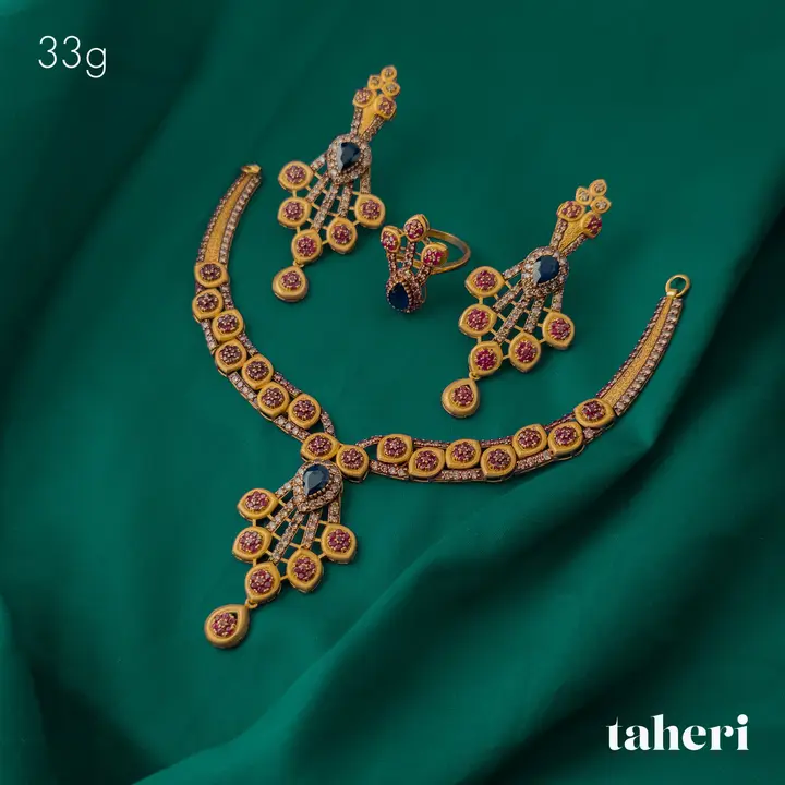 Yellow Gold Stone Set design 114 by TAHERI