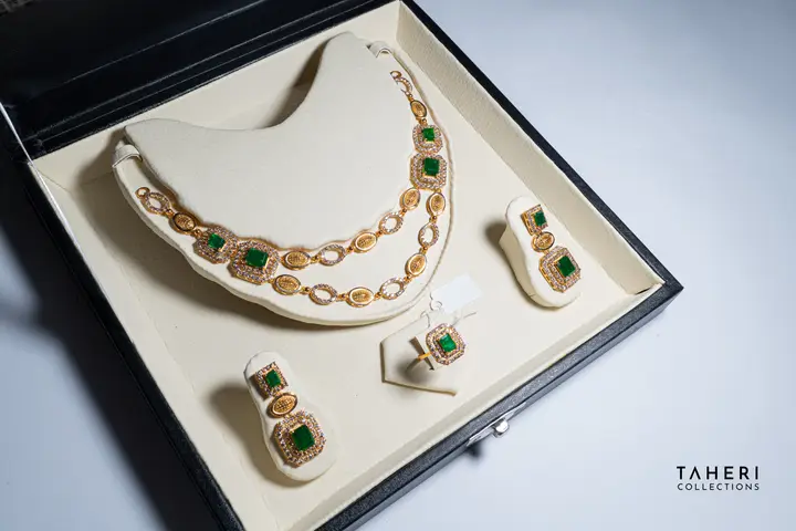 Yellow Gold Stone Set design 116 by TAHERI