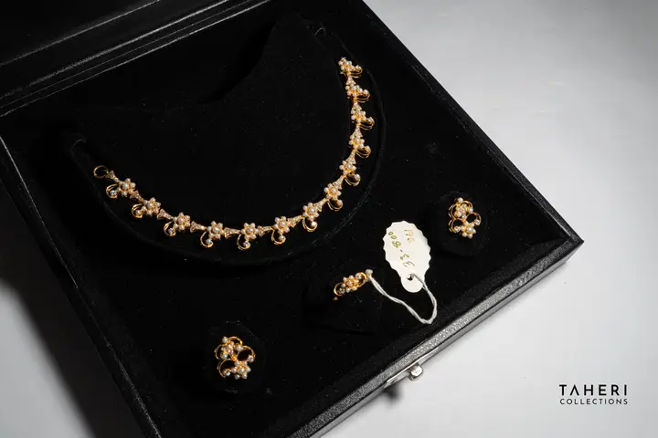Yellow Gold Stone Set design 117 by TAHERI