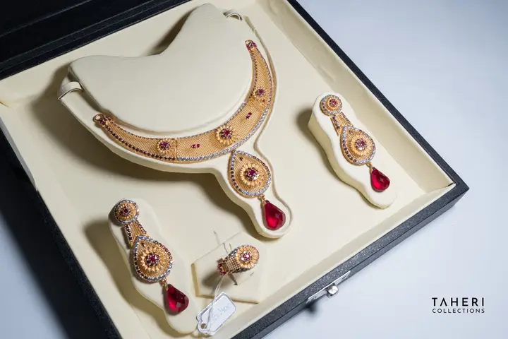 Yellow Gold Stone Set design 119 by TAHERI